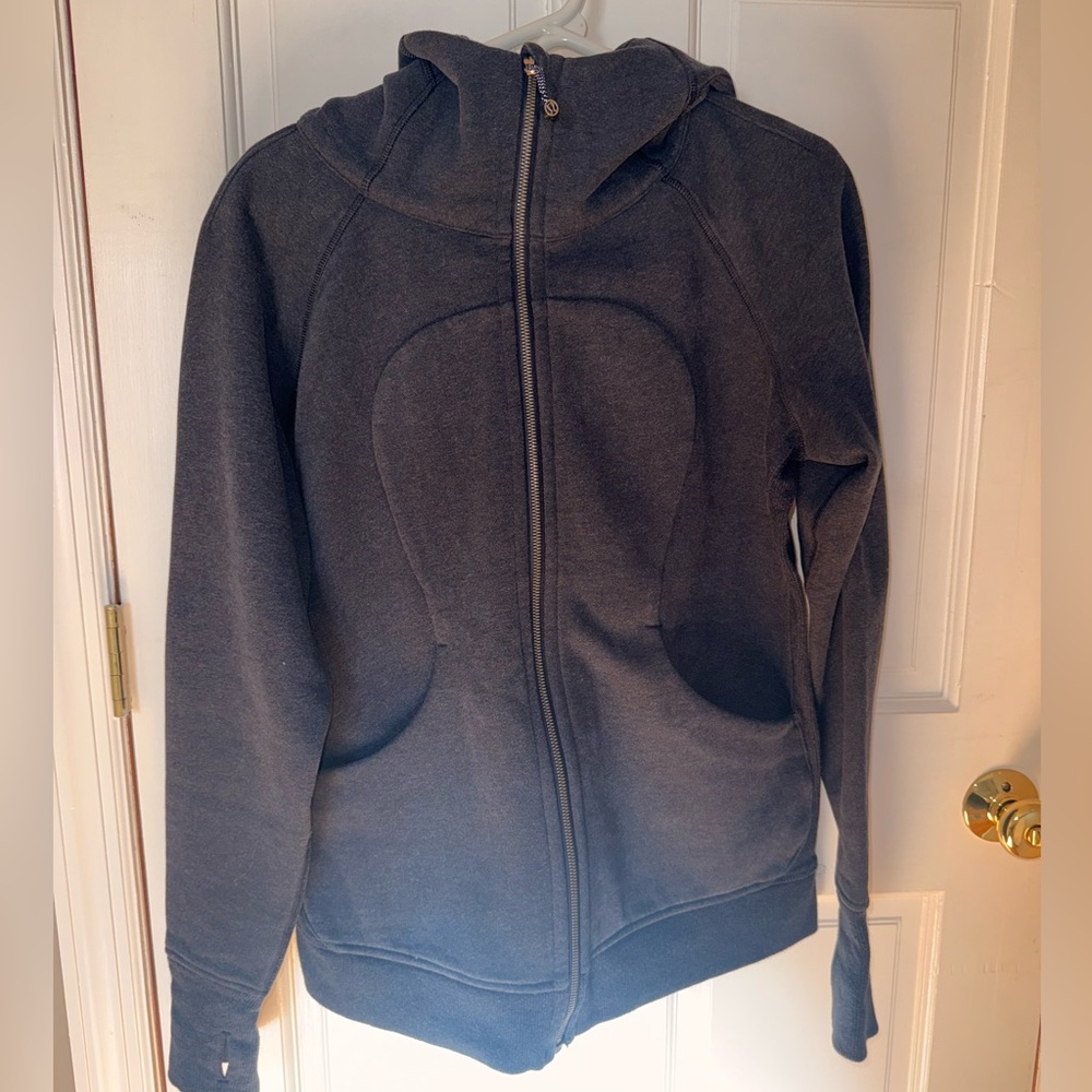 Lululemon Athletica Gray Zip-Up Jacket
